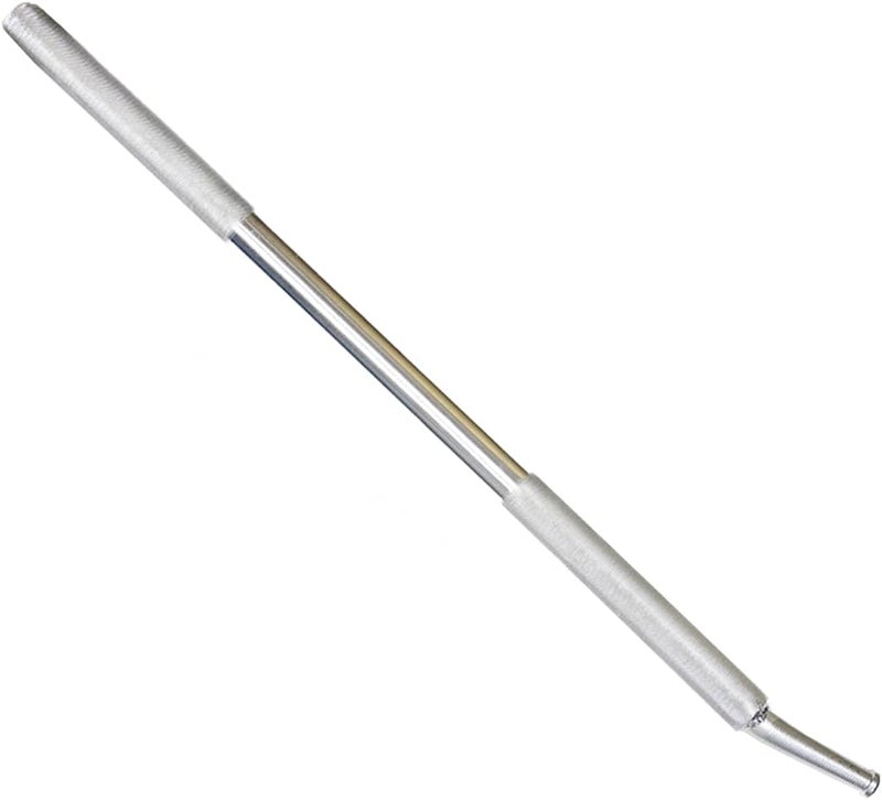 Boxer Chrome Winch Bar with Grooved Head, Steel Bar Non-Slip Grip – for Flatbed Trailer Winches Tie Down Cargo Bar 33” - Image 1